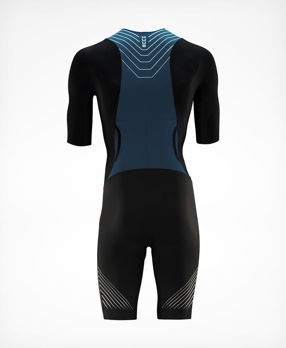 Pinnacle Trisuit Steel Blue - Mens