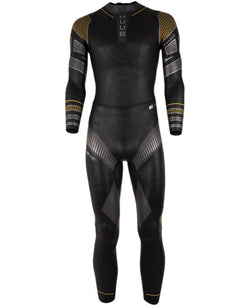Pinnacle - 3:5 - Men's Wetsuit - Silver | Yellow - Non Breakaway